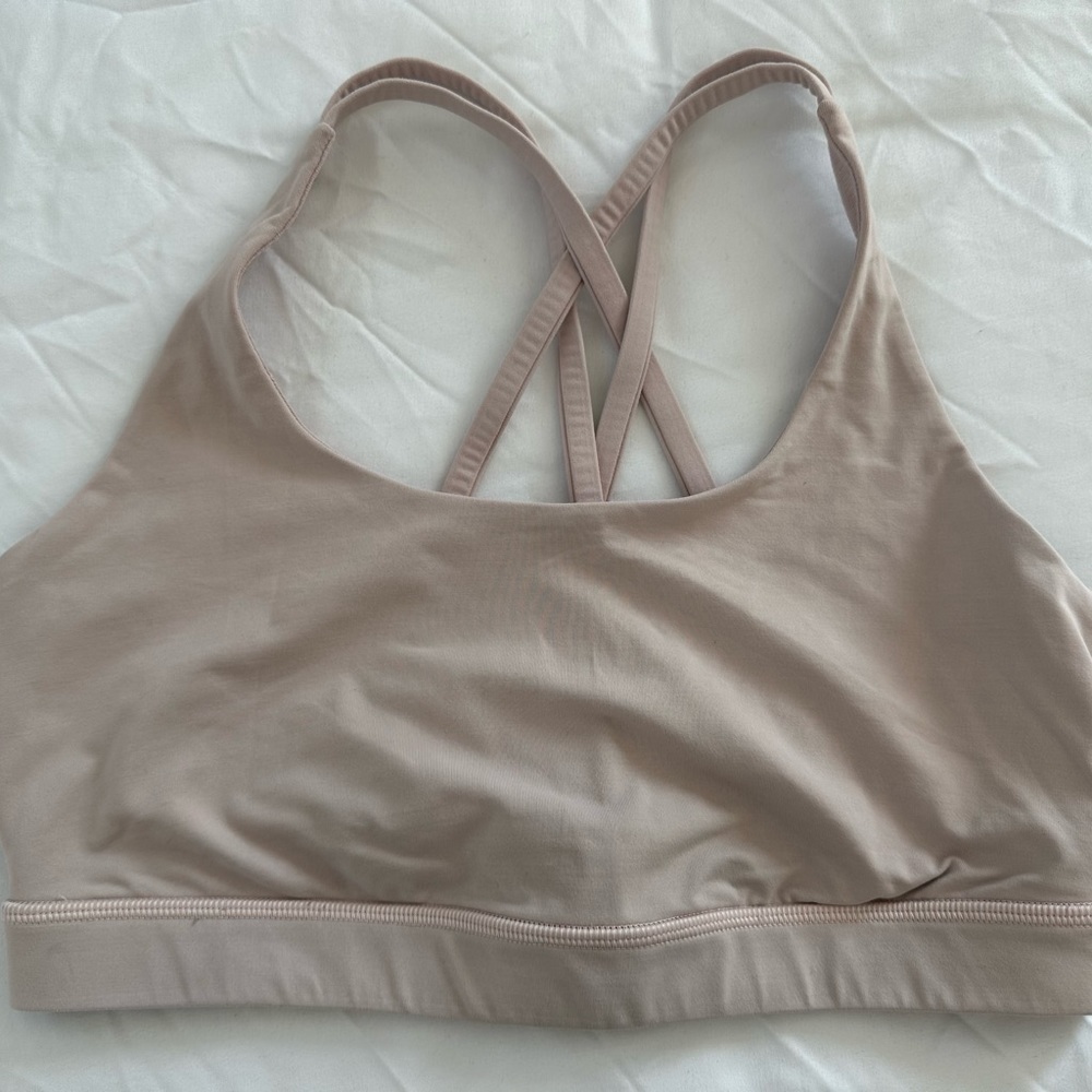 lululemon Energy Bra Light Pink Size 10